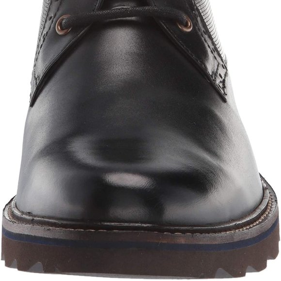 NUNN BUSH mens s 13 LEATHER Plain Toe Chukka Boots Memory Foam Comfort Gel shoes - Picture 3 of 4